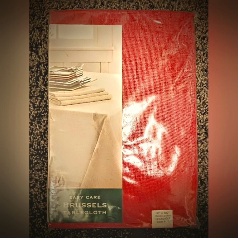 Easy Care Brussels Table Cloth